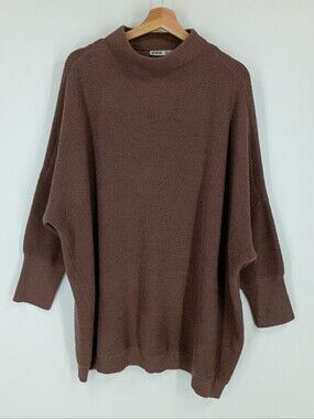 Devoted Ribbed Mock Neck Knit Sweater